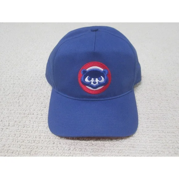 Chicago Cubs Hat Cap Snapback Blue Cooperstown Collection Patch MLB One Size - Picture 1 of 9
